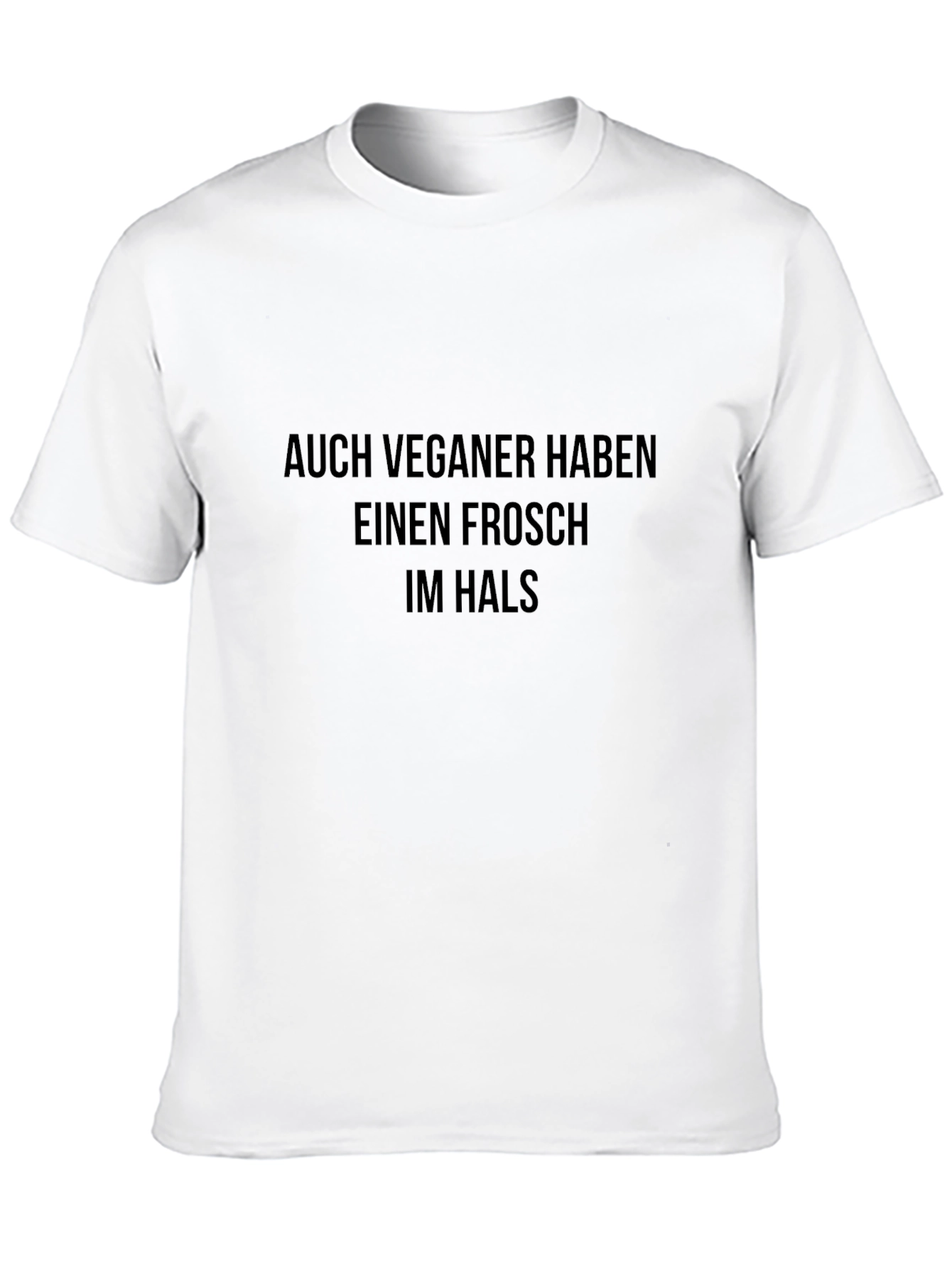 Vegan Frog in Throat T-Shirt