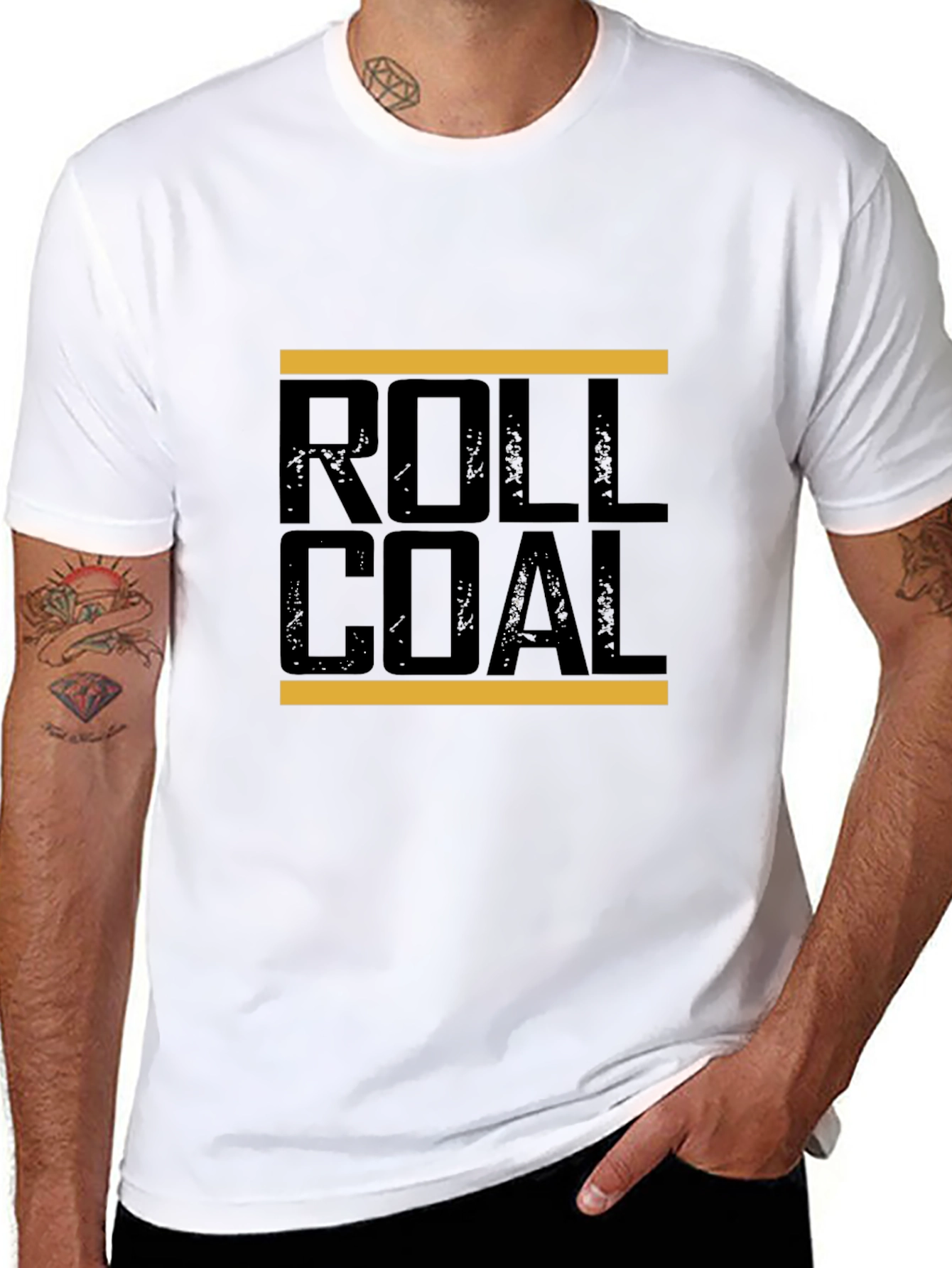 Roll Coal Graphic Tee - Diesel Truck Fan T-Shirt