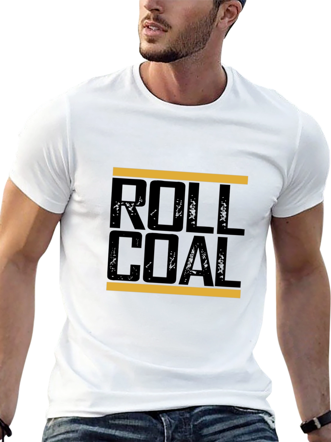 Roll Coal Graphic Tee - Diesel Truck Fan T-Shirt