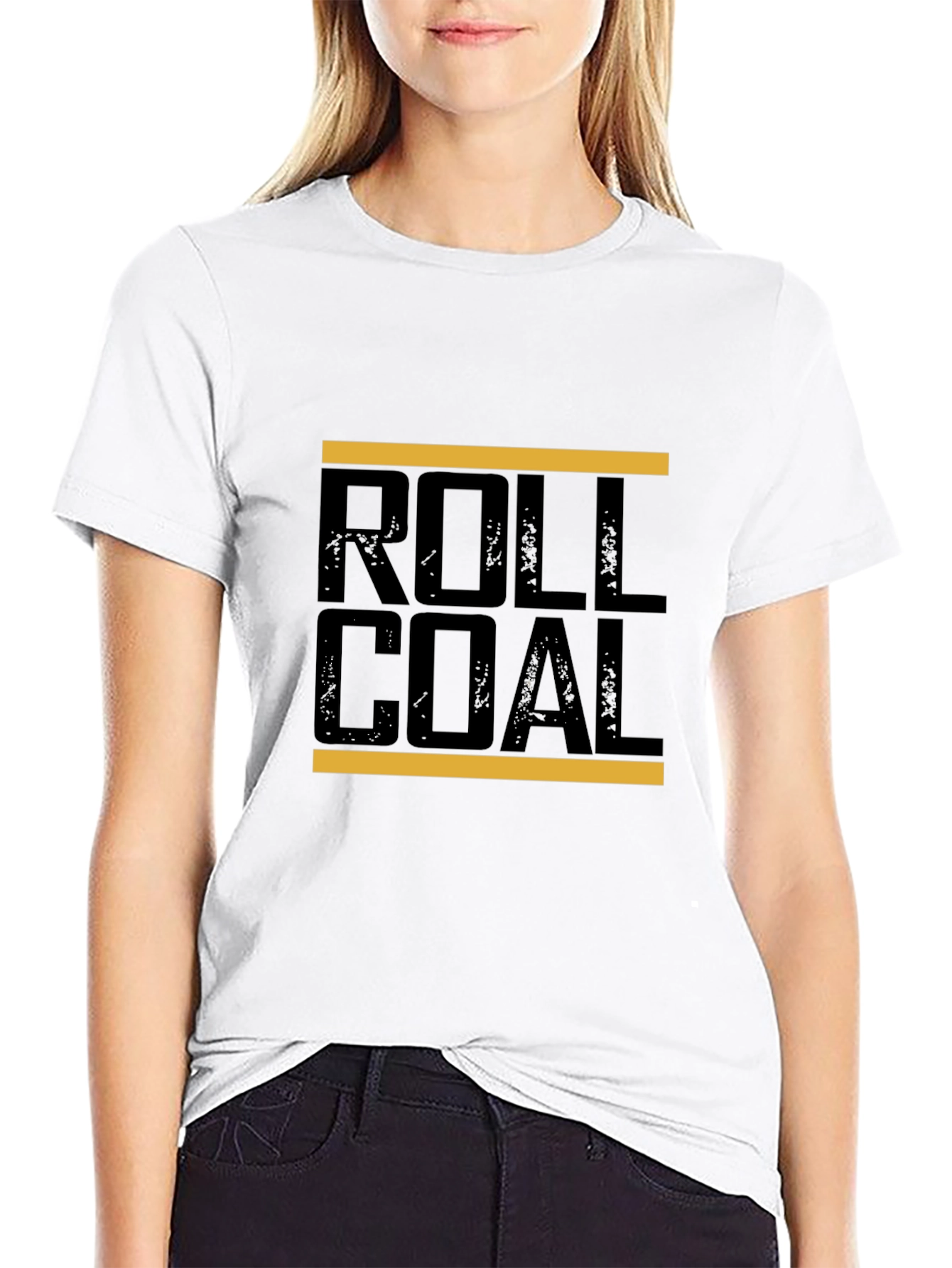 Roll Coal Graphic Tee - Diesel Truck Fan T-Shirt