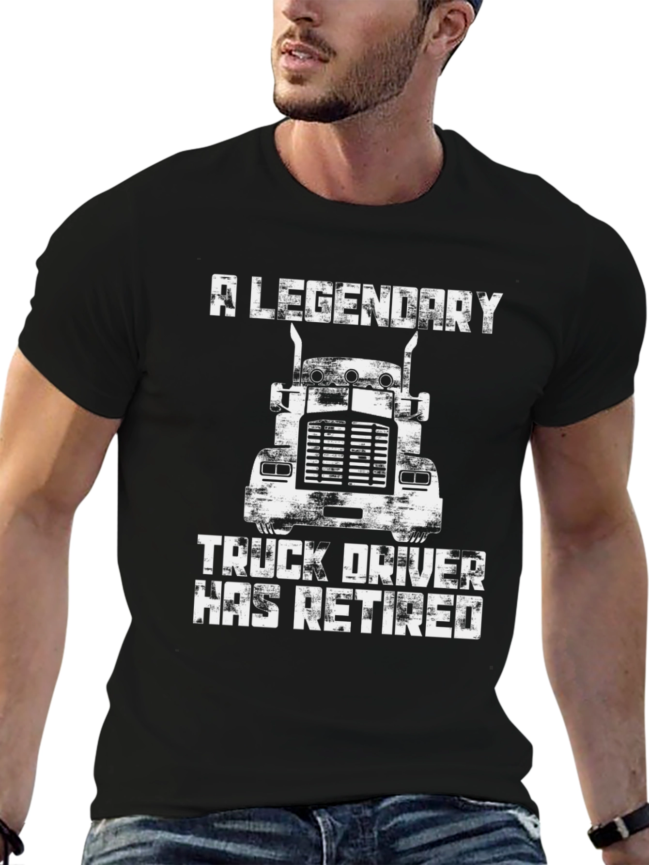 Legendary Retired Truck Driver T-Shirt