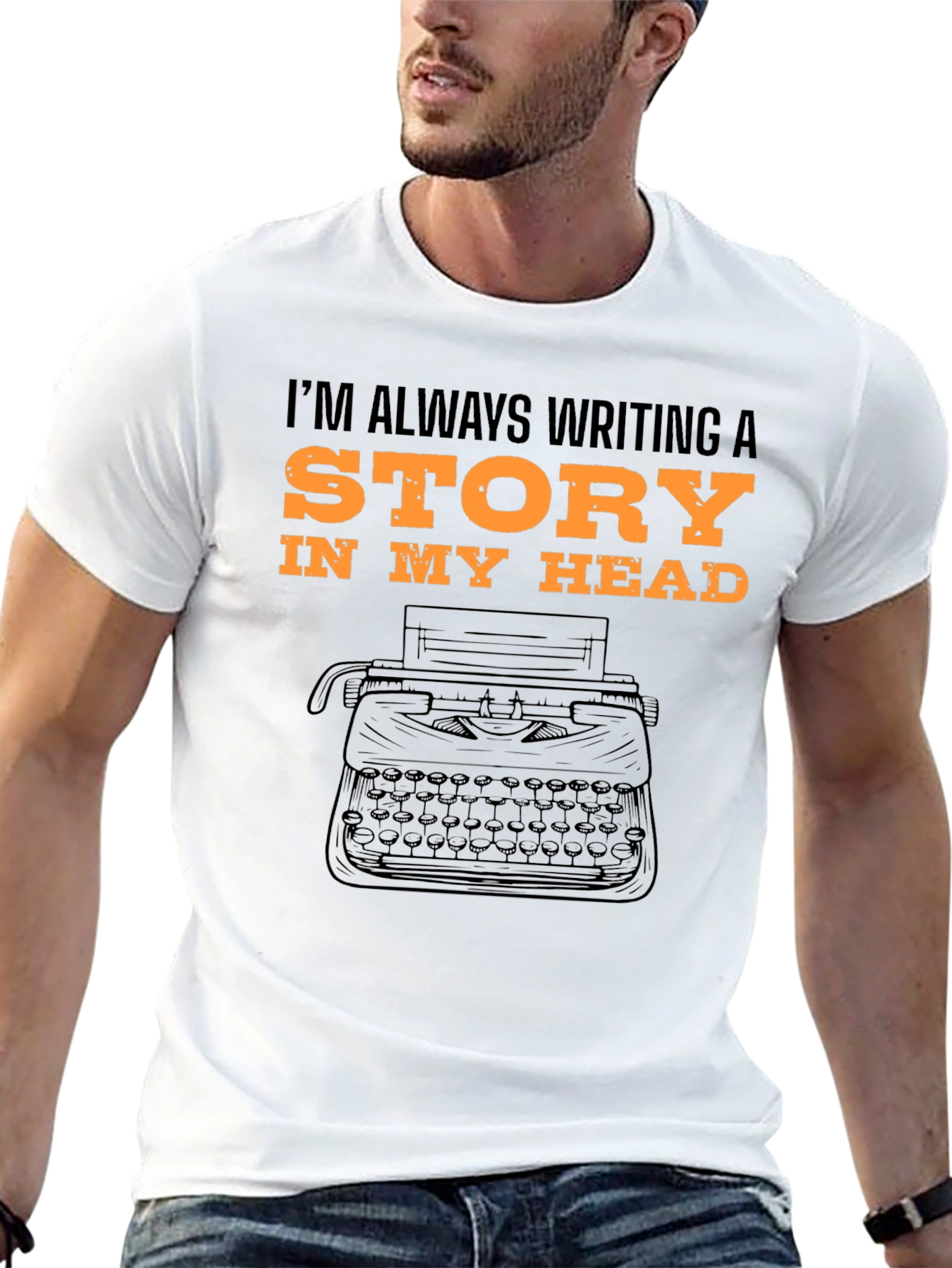 Writers Block T-Shirt - Always Writing A Story