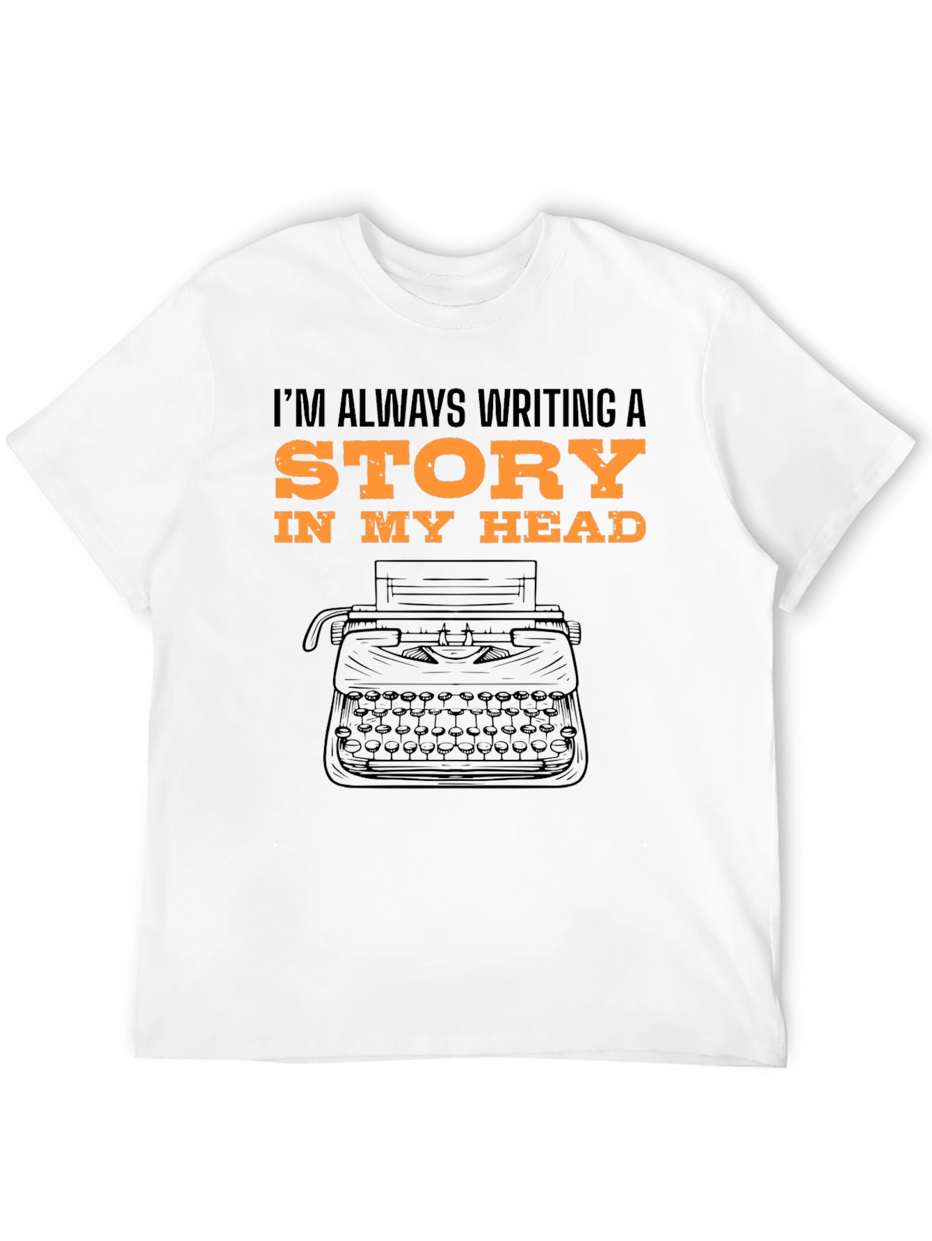 Writers Block T-Shirt - Always Writing A Story
