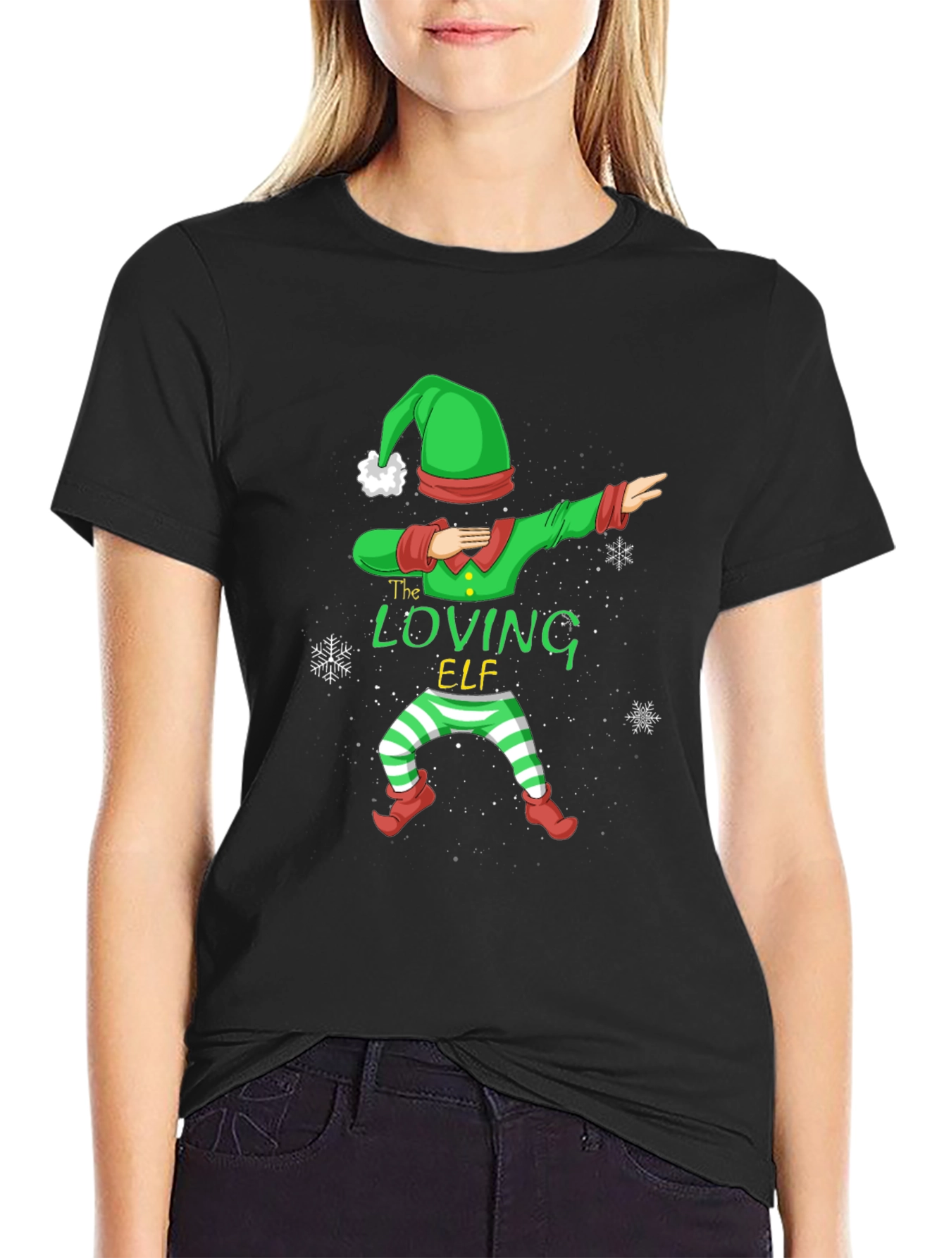 Loving Elf Christmas T-Shirt Holiday Festive Apparel