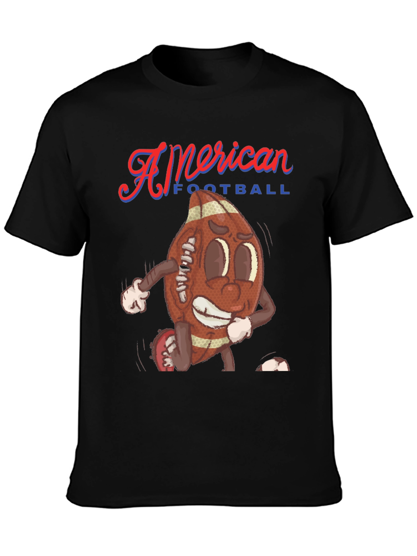 American Football Cartoon Tee