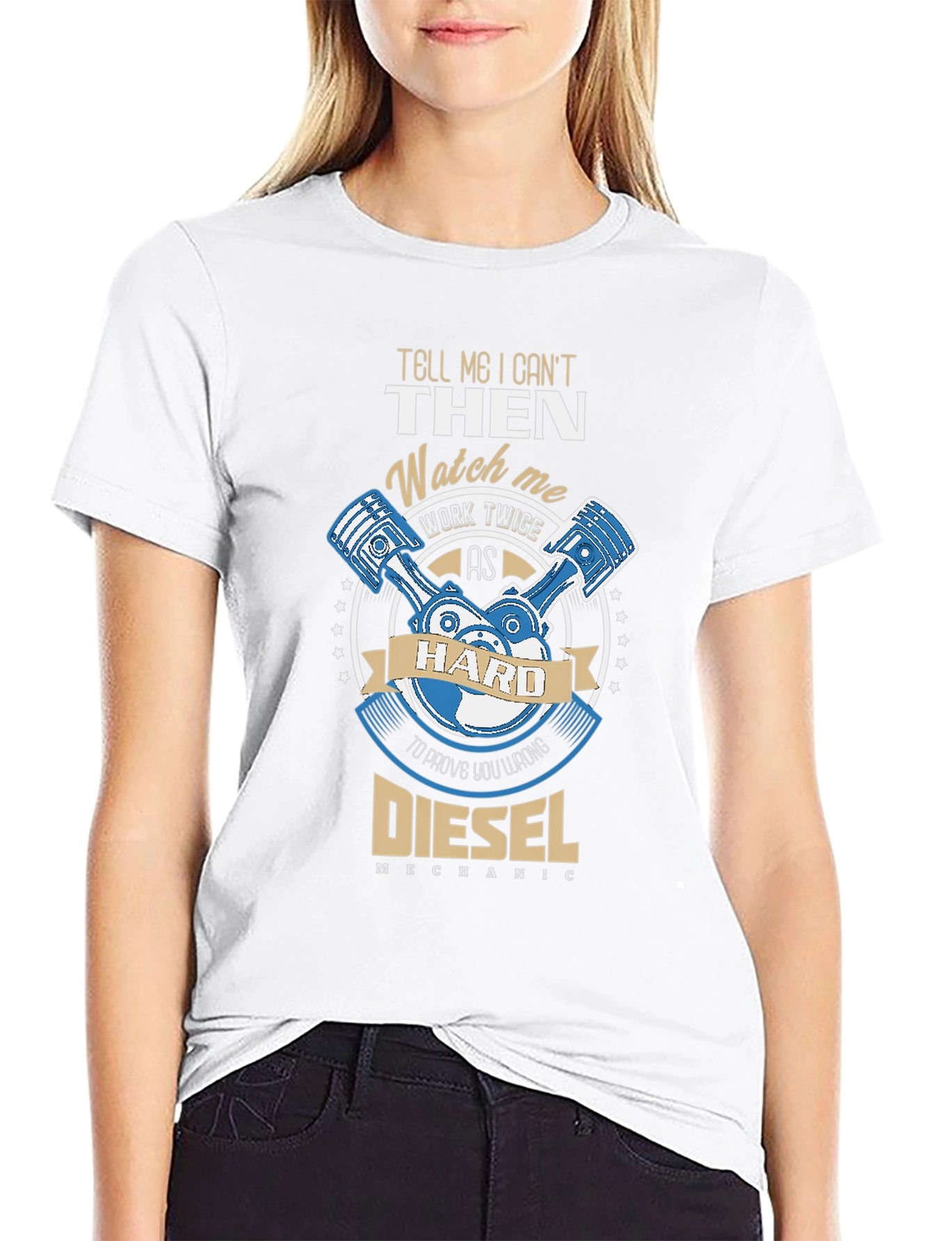 Diesel Mechanic T-Shirt - Work Hard