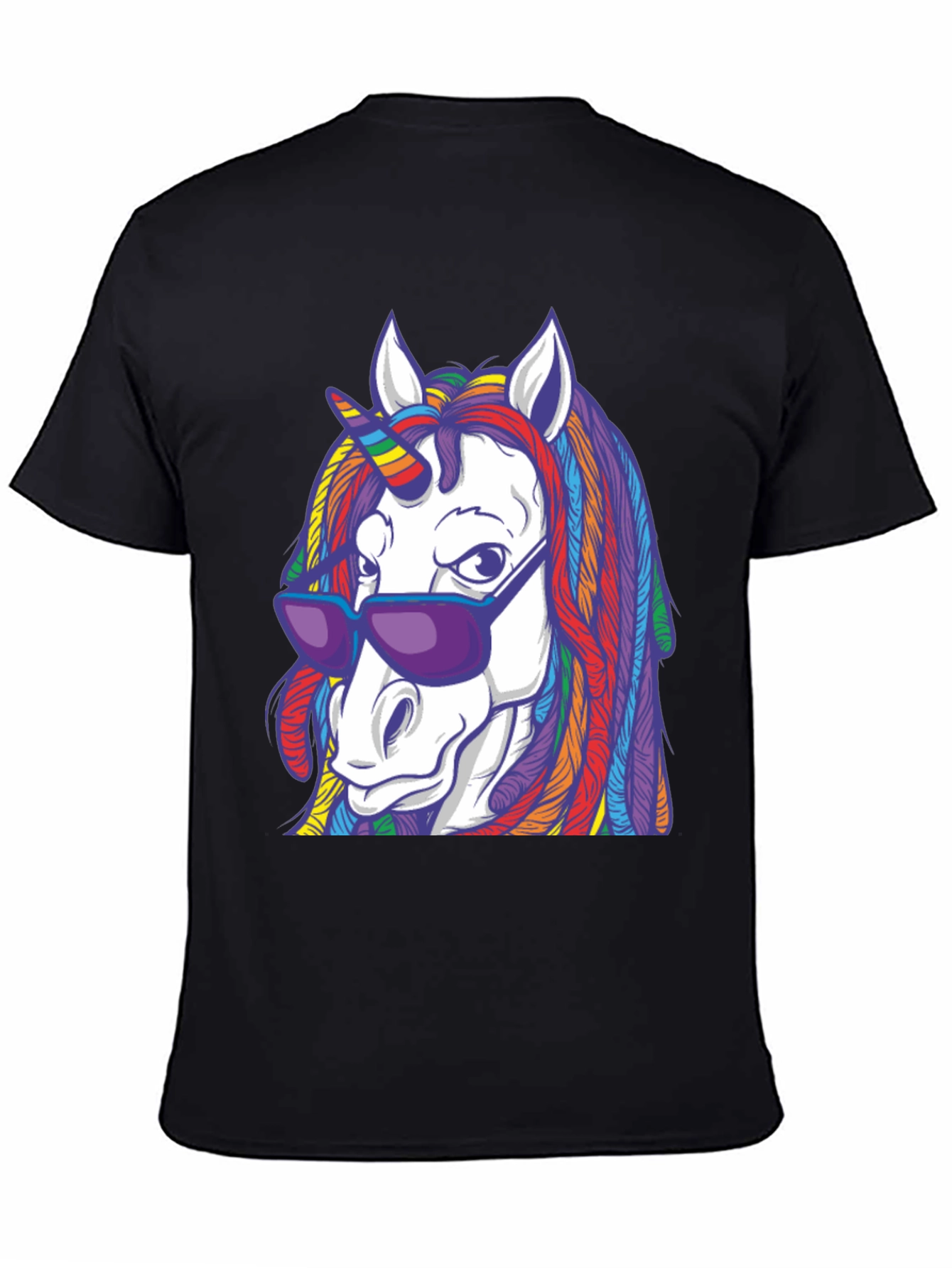 Unicorn Rainbow Dreadlock T-Shirt
