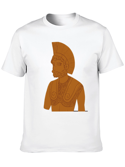 Spartan Warrior Graphic T-Shirt - Classic Style