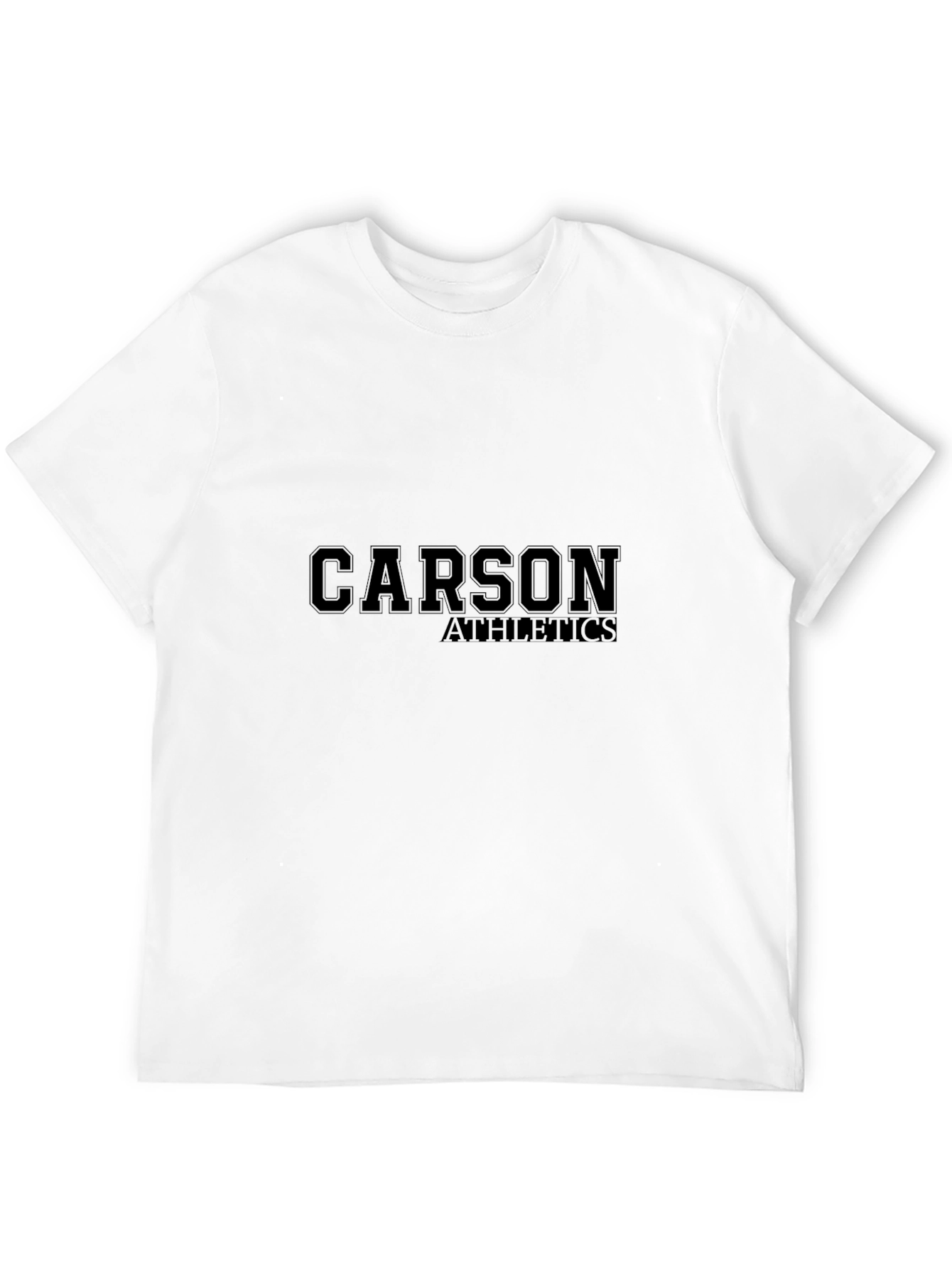 Carson Athletics Black Graphic T-Shirt