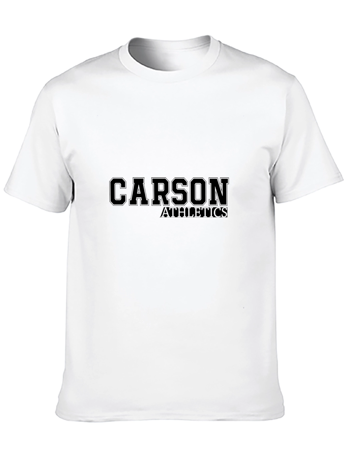 Carson Athletics Black Graphic T-Shirt