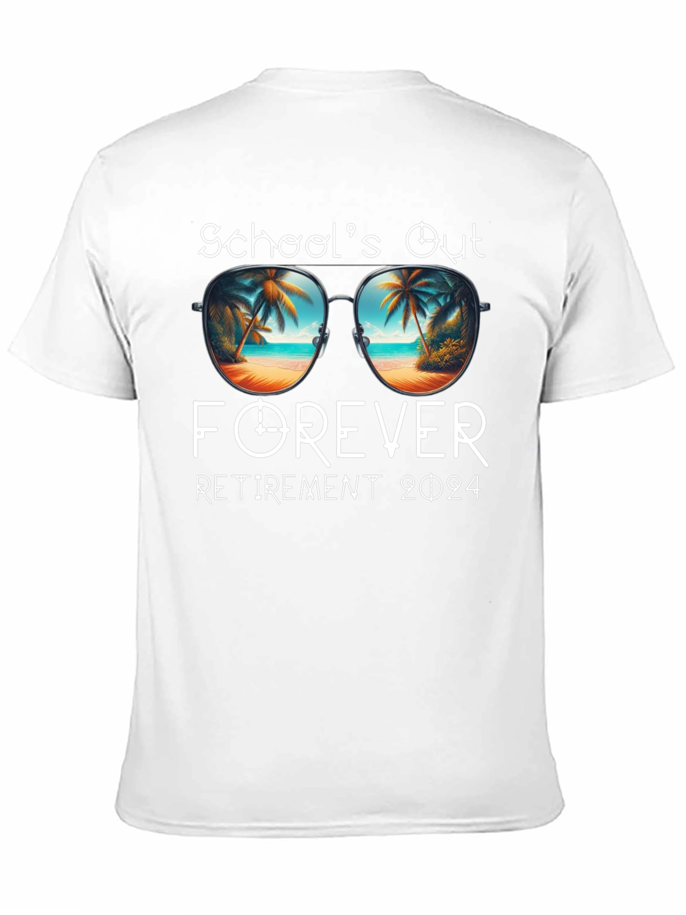 Retirement 2024 T-Shirt - Schools Out Forever!