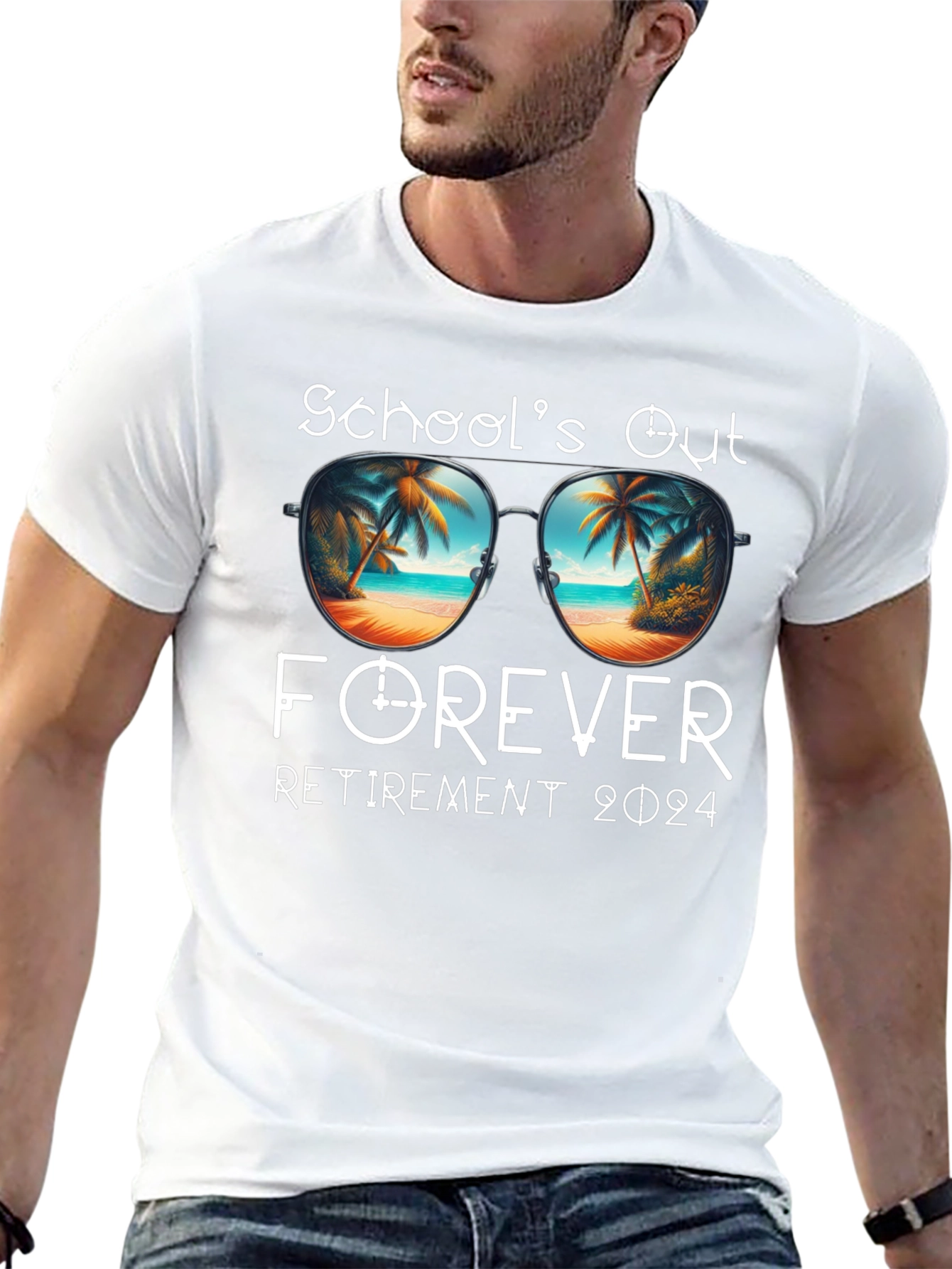 Retirement 2024 T-Shirt - Schools Out Forever!