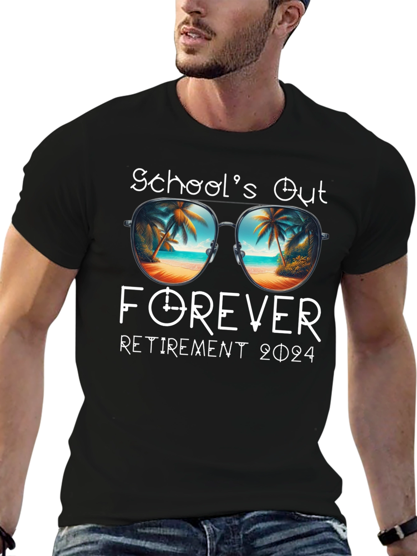 Retirement 2024 T-Shirt - Schools Out Forever!