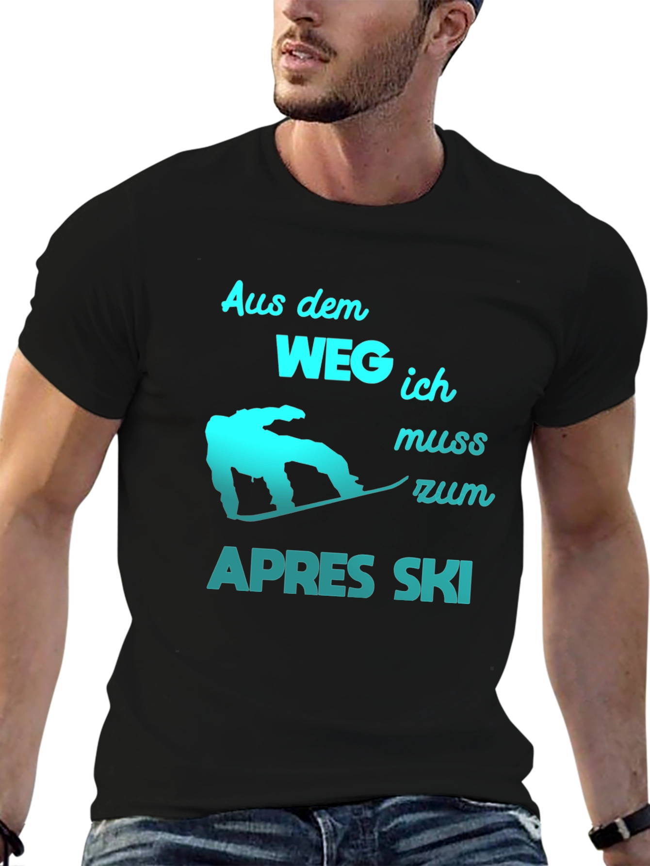 Apres Ski Snowboard T-Shirt