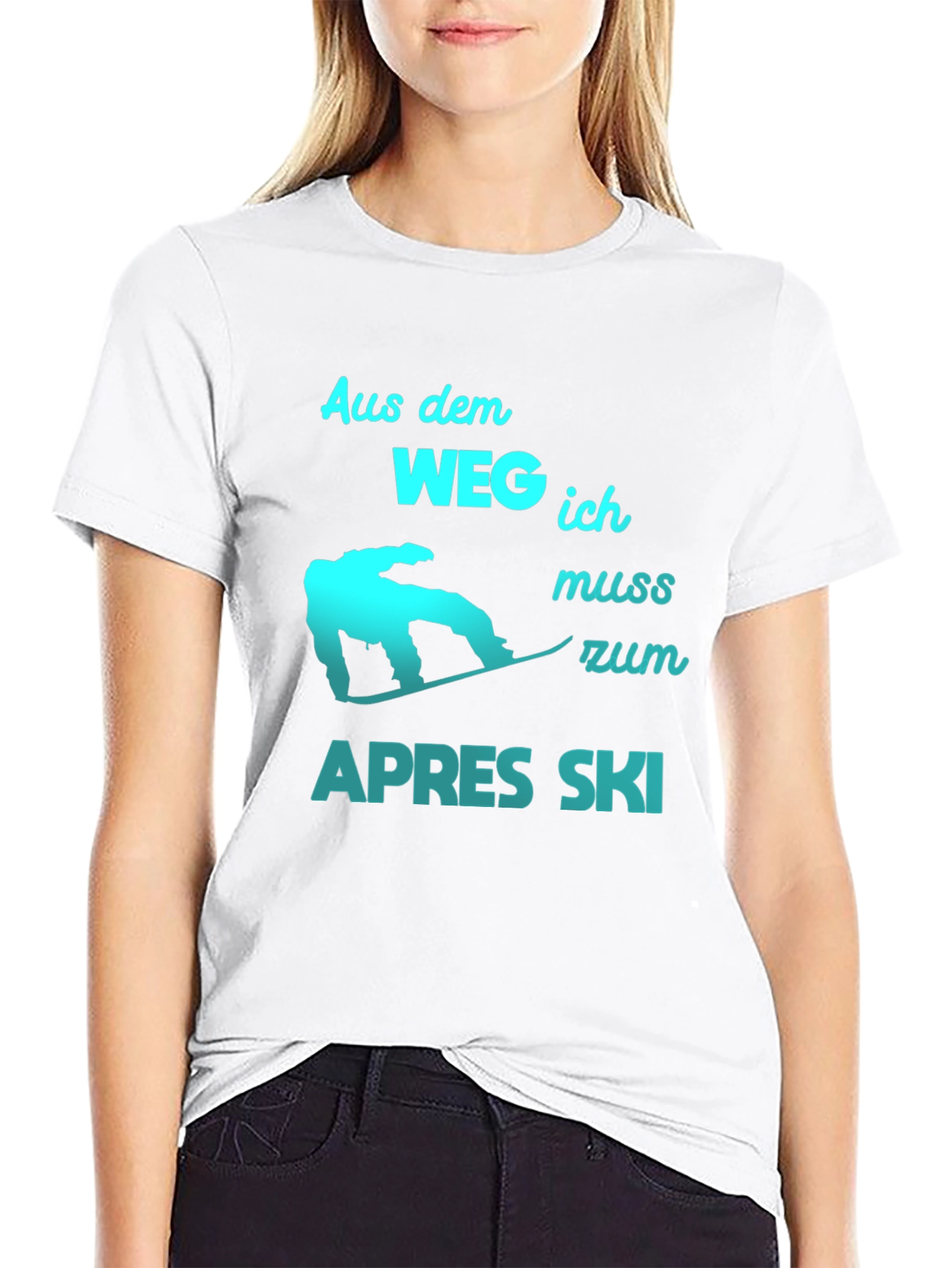 Apres Ski Snowboard T-Shirt
