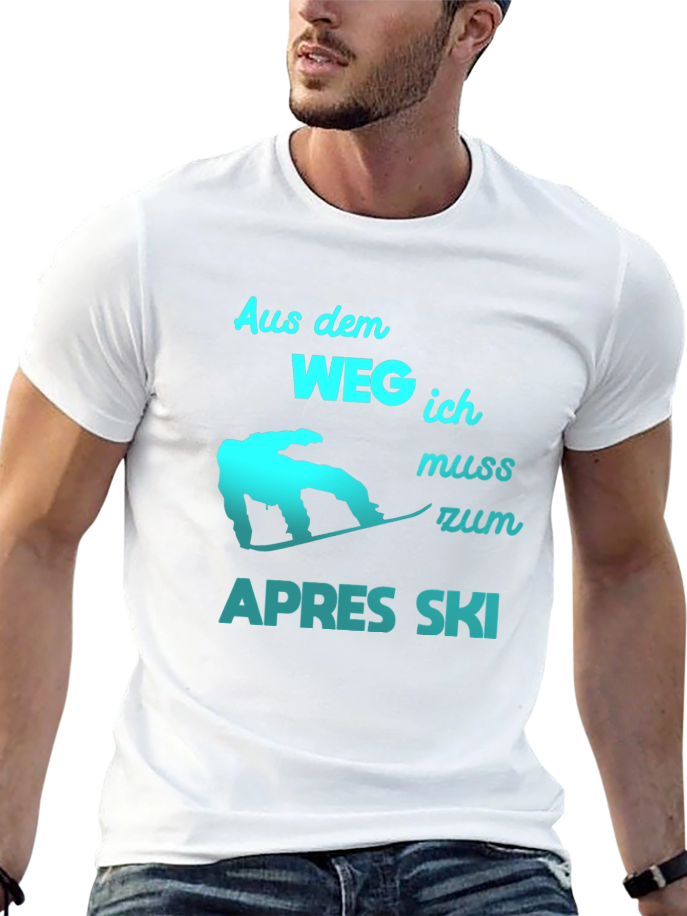 Apres Ski Snowboard T-Shirt
