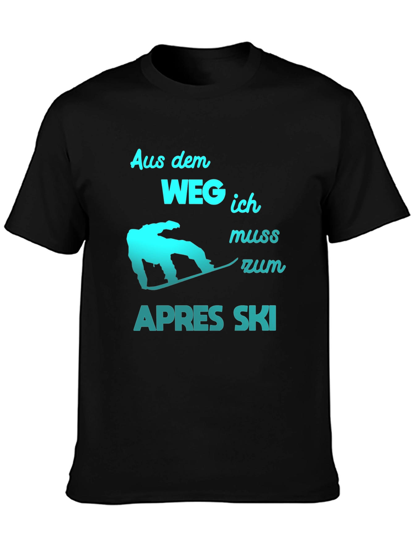 Apres Ski Snowboard T-Shirt