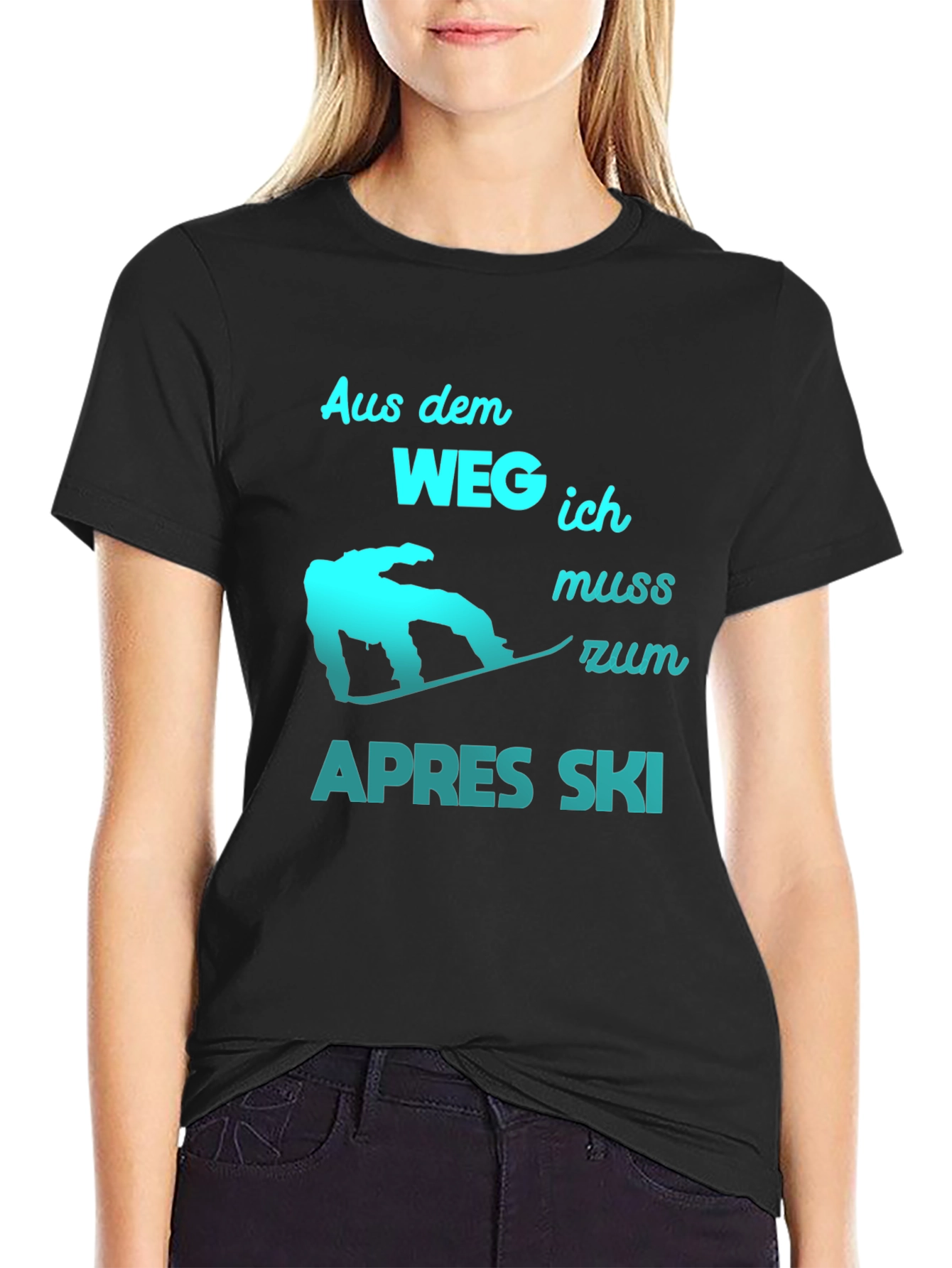 Apres Ski Snowboard T-Shirt