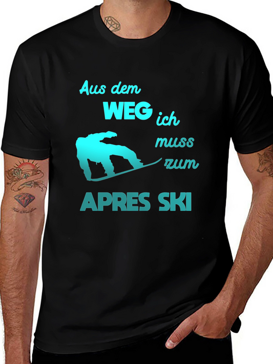 Apres Ski Snowboard T-Shirt