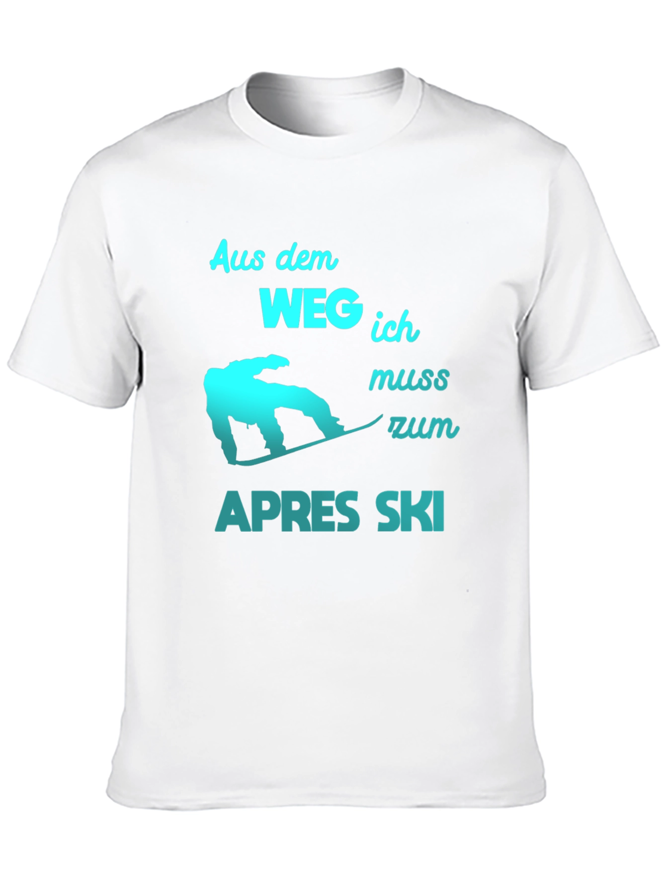 Apres Ski Snowboard T-Shirt