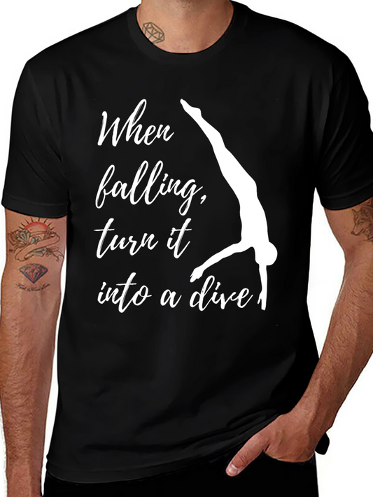 Falling Into A Dive T-Shirt