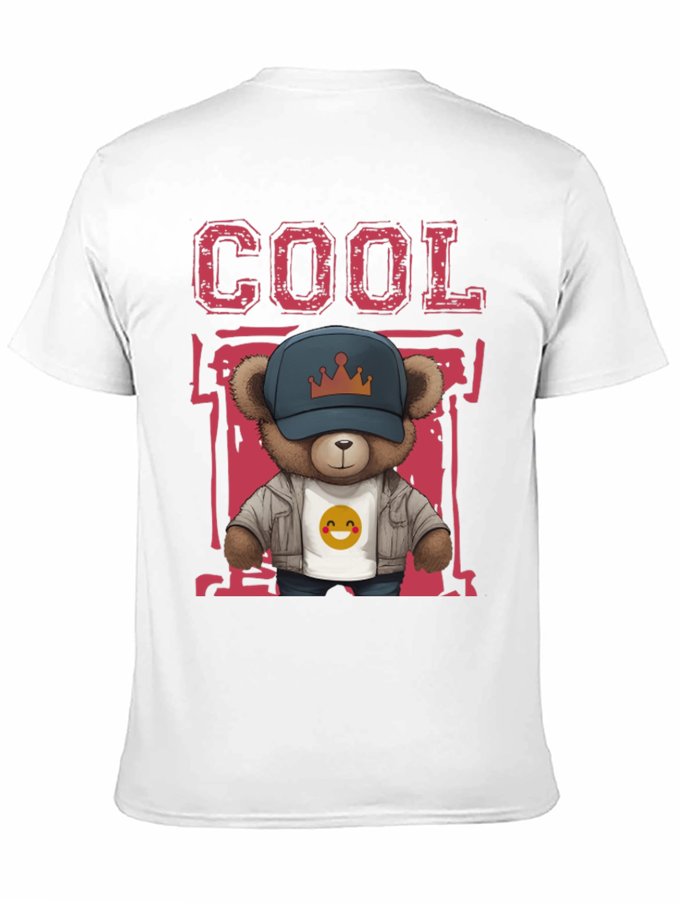 Cool Bear Graphic Tee - Trendy Casual Wear