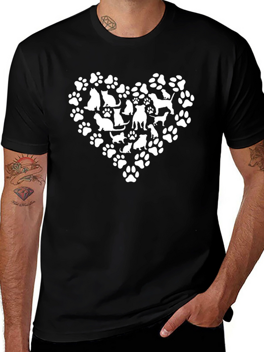 Heart of Pets Graphic T-Shirt